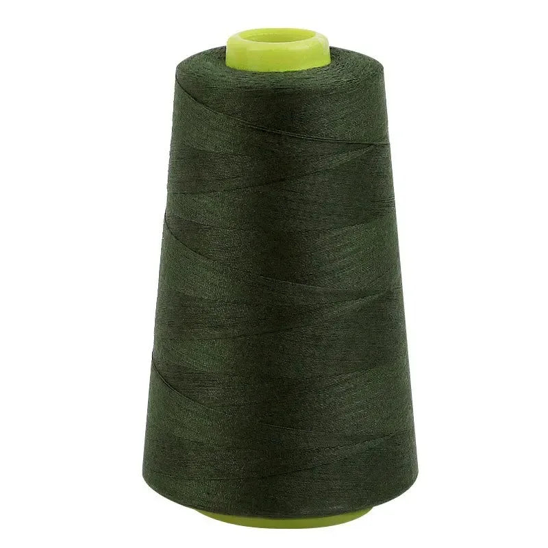Solid Color Polyester Sewing Thread Spools (3000 Yards Each)