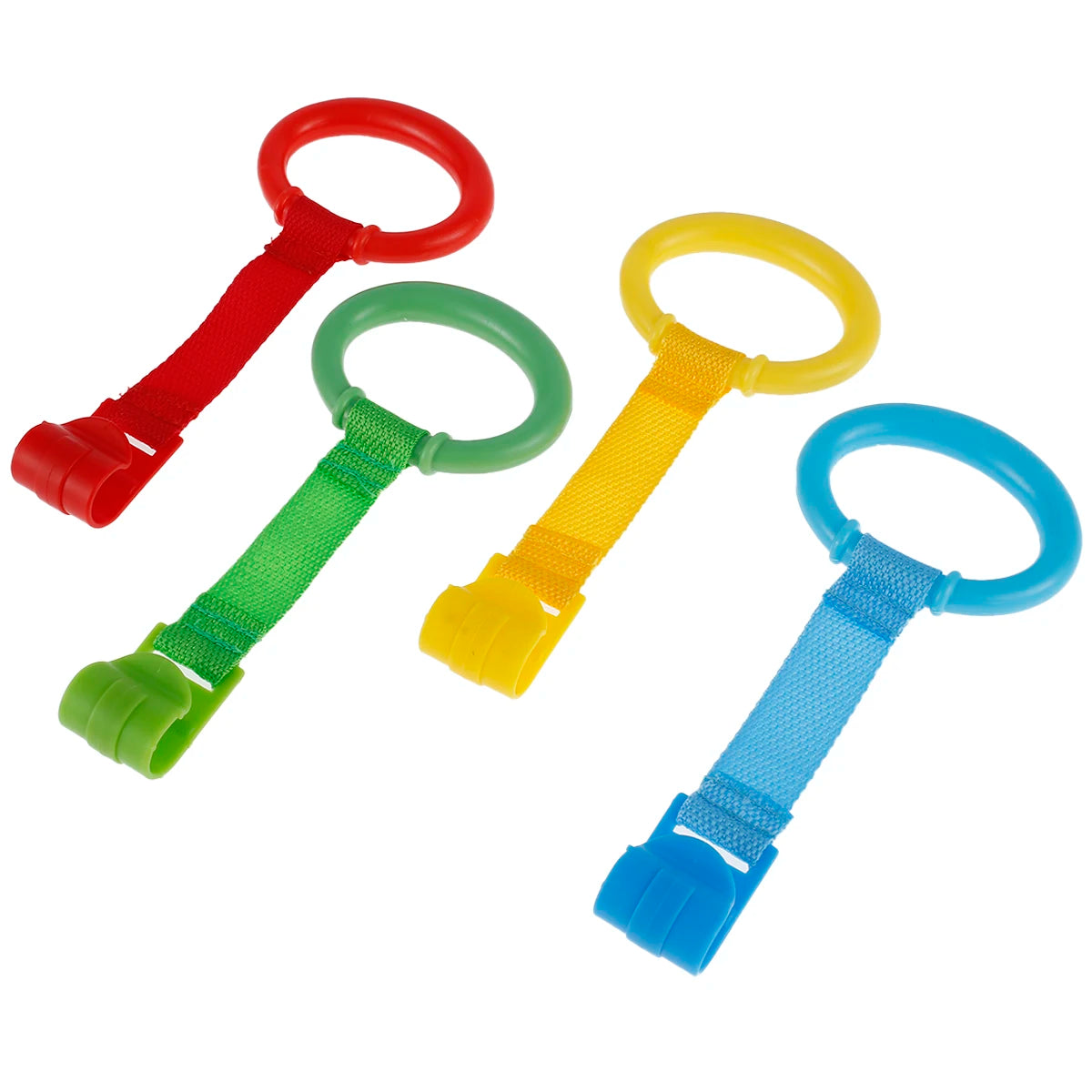 Baby Crib Pull Rings for Standing and Balance Training