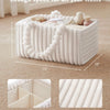 Flannel Diaper Caddy Organizer with Gift Packaging