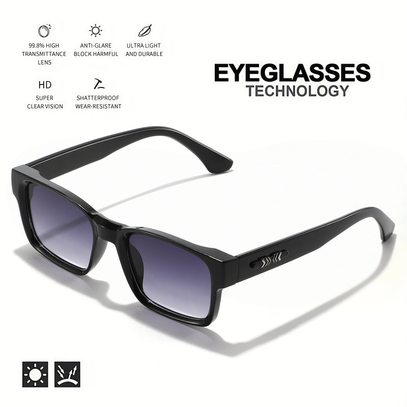 Retro-Vintage Sonnenbrille in quadratischer Form