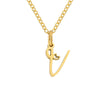 Collier avec Lettre Initiale et Pendentif Cœur