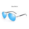 Classic Metal Pilot Sunglasses with Polarized Lenses