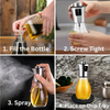 Glass Olive Oil Sprayer with Funnel