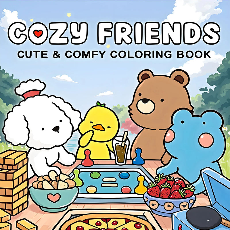 Cat Moments Adult Coloring Book