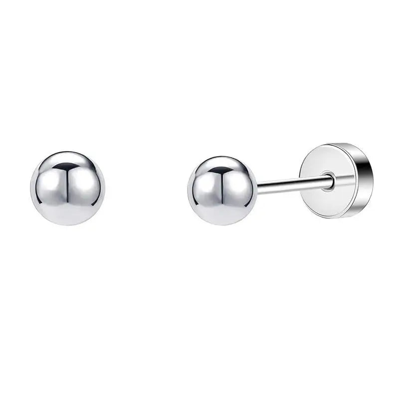Ohrringe aus Edelstahl mit Herz- und Mond-Motiv