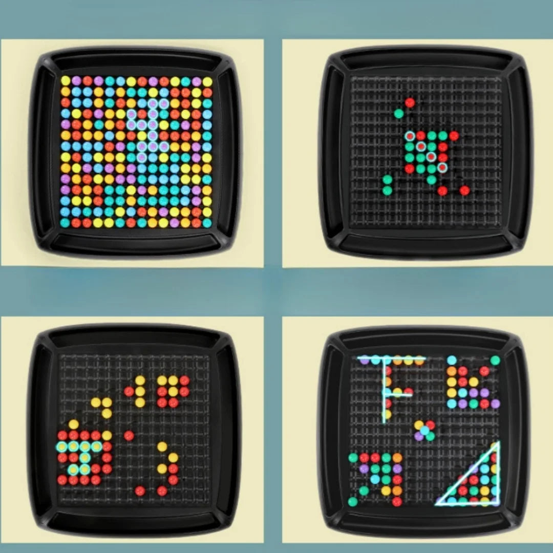 Rainbow Ball Elimination Board Game for Family Fun