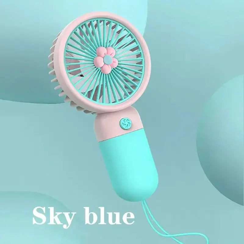 Potente Ventilador Portátil Recargable por USB