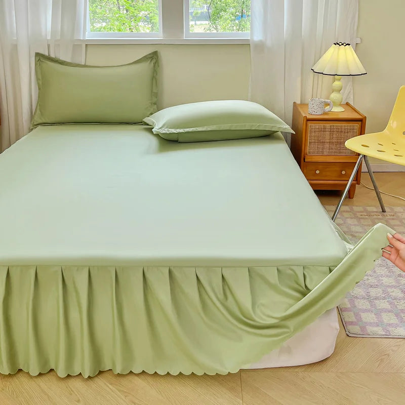 Microfiber Bed Skirt with 35cm Drop