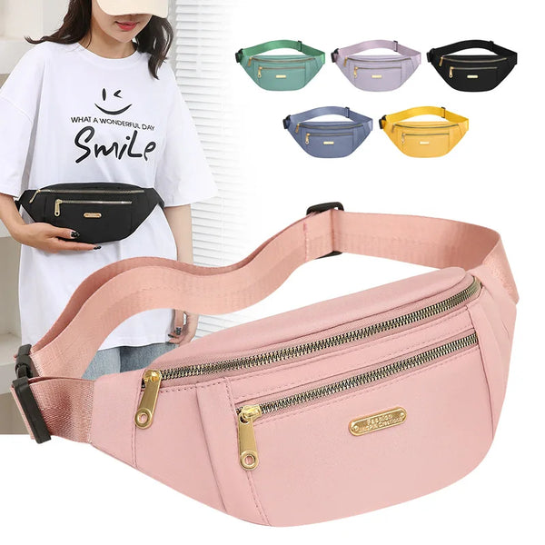 Compact Water-Resistant Crossbody Sling Bag for Travel & Daily Use