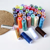 39-Color Polyester Sewing Thread Set for Embroidery & Crafting