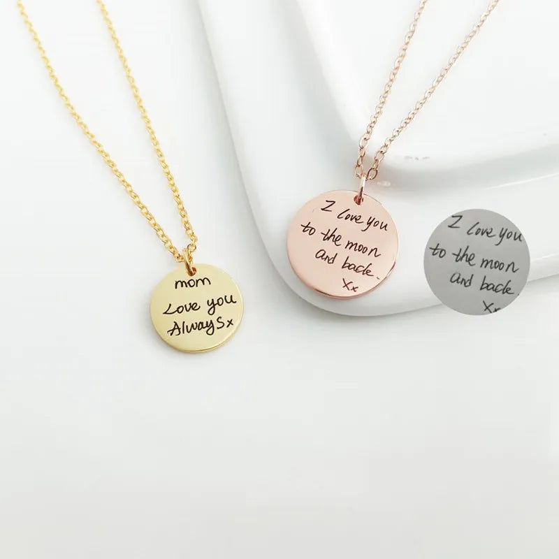 Collar de Nombre Personalizado en Acero Inoxidable