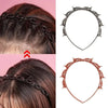 Twist Plait Hair Clip with Headband