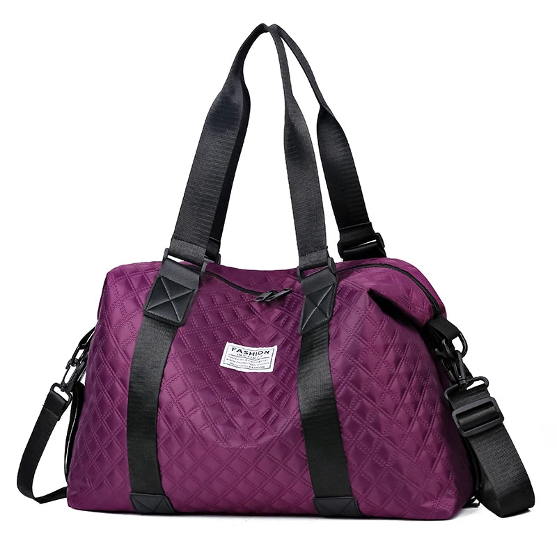 Bolsa de Viaje de Nylon acolchado multicolor