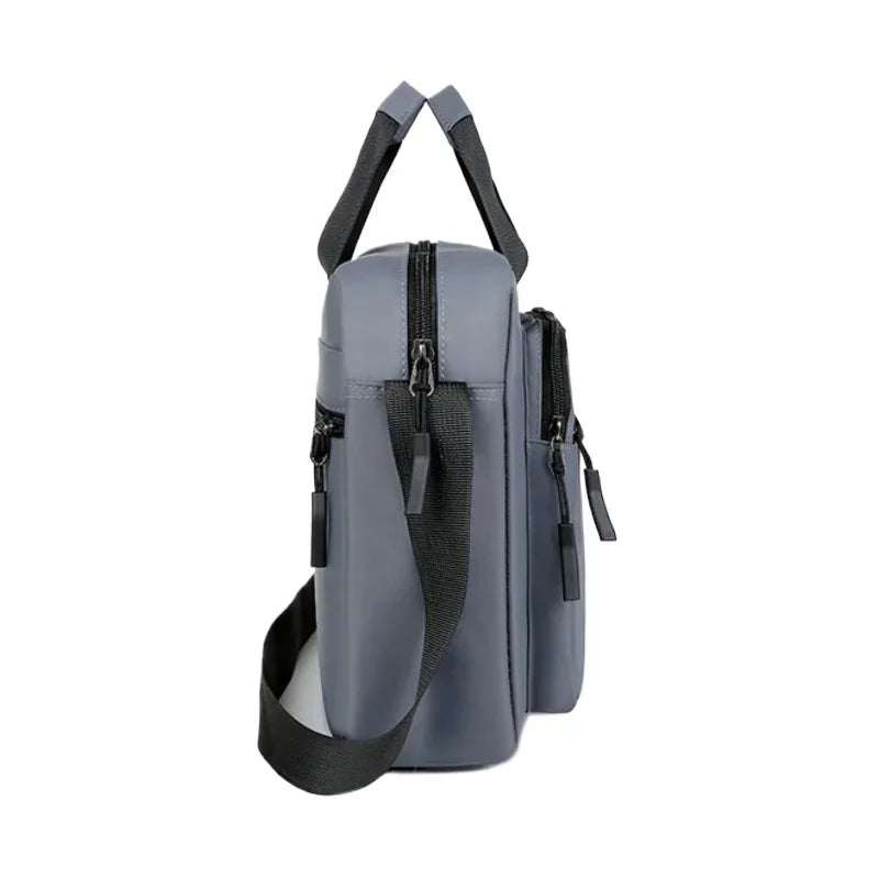 Large-Capacity Men's Messenger Bag with A4 Compatibility