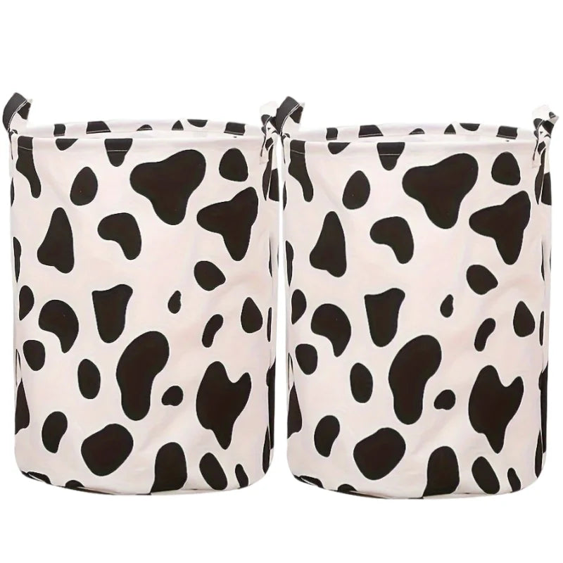 Foldable Fabric Laundry Basket with Handles