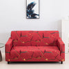 Slip-Resistant Stretch Sofa Cover with Floral Design