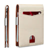 Slim RFID-Blocking Carbon Fiber Leather Wallet