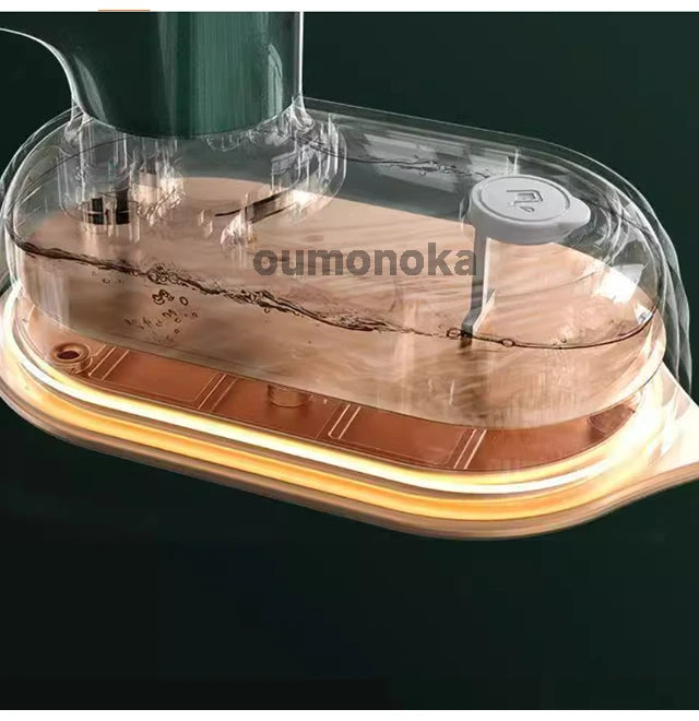 Portable Steam Iron with 180° Rotating Head for Clothes & Travel