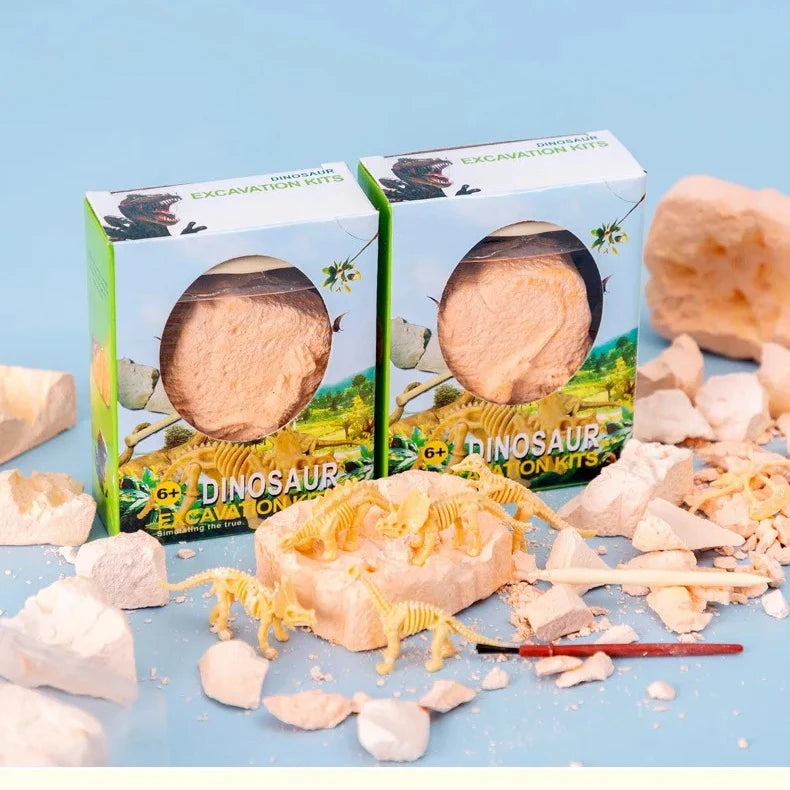 Dinosaur Fossil Excavation Kit for Kids