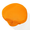 Orange kids craft apron and chef hat set with an adjustable neck strap