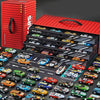 48-Piece Die-Cast Racing Car Set with Storage Case