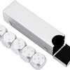 Precision Aluminum Alloy Dice Set – 5 Metal Dice with Storage Box