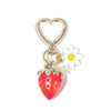 Strawberry Charm Keychain