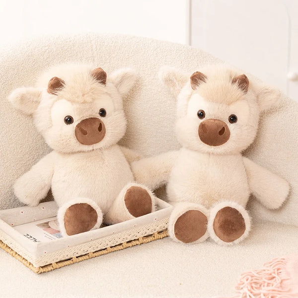 Cute Highland Cow Plush Toy