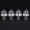Mini Candy Cupcake Stand Holder with Clear Dome Lid