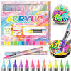 Professional Soft Tip Acrylic Marker Set