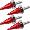 M6 License Plate Screw & Nut Set with 6-Point Thread Repair Tool