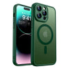 Magnetic Matte Shockproof Case for iPhone with MagSafe Compatibility