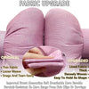 Cute Bowknot Car Neck Pillow – Plush Headrest for Comfortable Drives