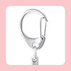 Silver LED clickable fidget keychain with a keyboard design.