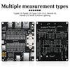 A board displaying multiple measurement types including TypeB, TypeC, MicroB, and Lightning connectors.