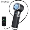 Portable Ice-Cooling Handheld Fan with Flexible Neck