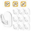 Clear Adhesive Wall Hooks