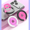 Double-Sided Magnetic Phone Ring Holder with Kickstand