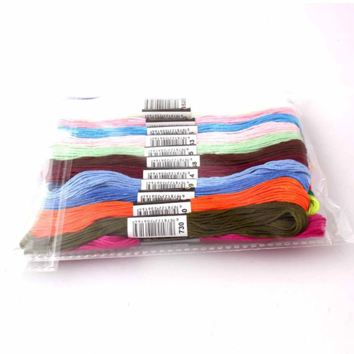 250-Color Embroidery Floss Collection for Cross-Stitch and DIY Crafts