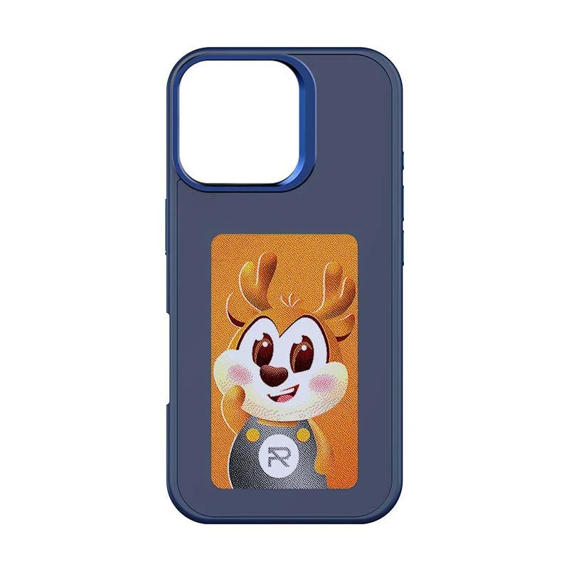 Customizable E-Ink Phone Case with NFC