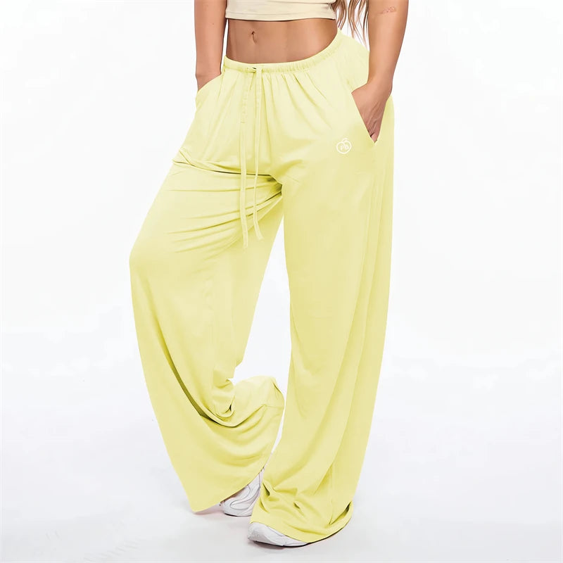 Leggings Évasés Femme - Pantalon Bell Bottom Taille Haute Style Y2K