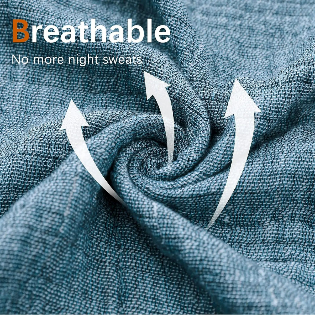 Breathable 4-Layer Cotton Muslin Blanket — Lightweight & Soft for All Seasons