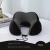 Memory Foam Travel Neck Pillow with Built-in Massage