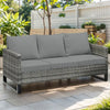 Waffle Jacquard Water-Resistant Sofa Slipcover with Elasticized Fit