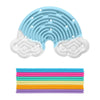 Double-Sided Silicone Fidget Board with 12 Strings