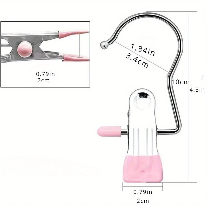 Heavy-Duty Boot & Laundry Hanger Clips