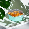 Vasitos desechables para cupcakes con tapa