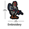 Quirky Animal Applique Patches with Hook and Loop Backing
