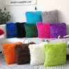 Luxury Faux Fur Throw Pillow Covers (Set of 2)
