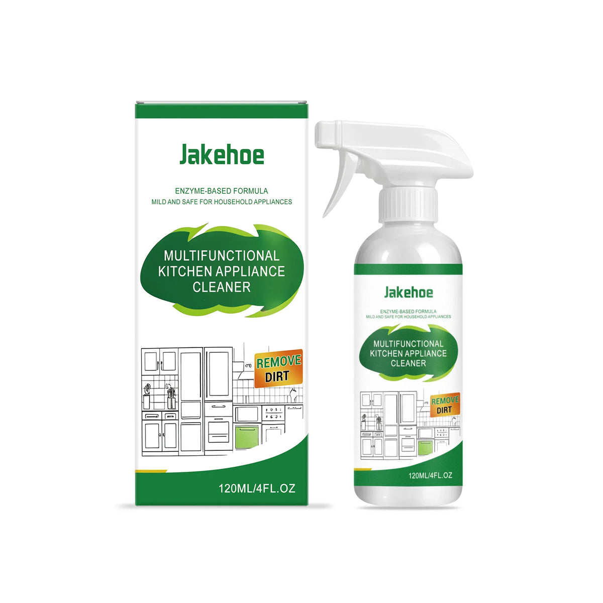 Spray Dégraissant Puissant pour Cuisine